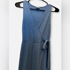 Blue Wrap Dress